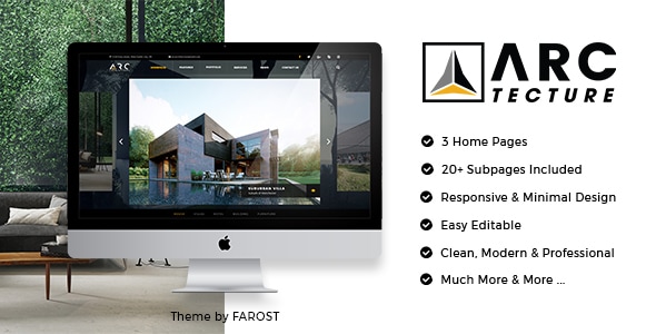 Arctecture - Interior Design WordPress Theme Logo